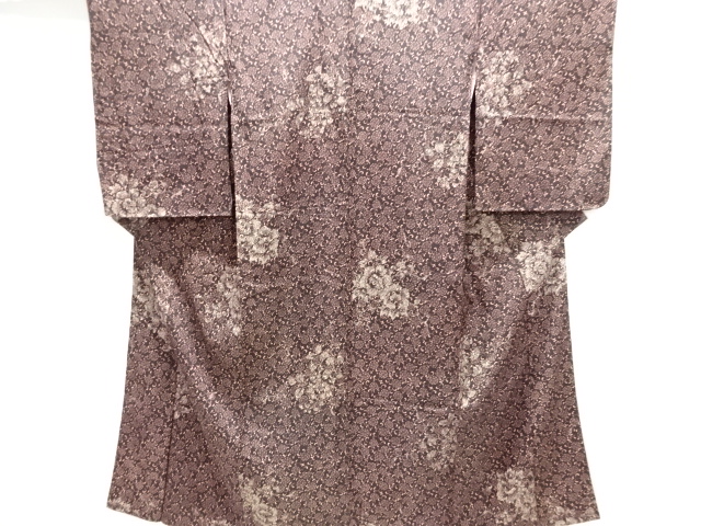 大正ロマン　花模様着物